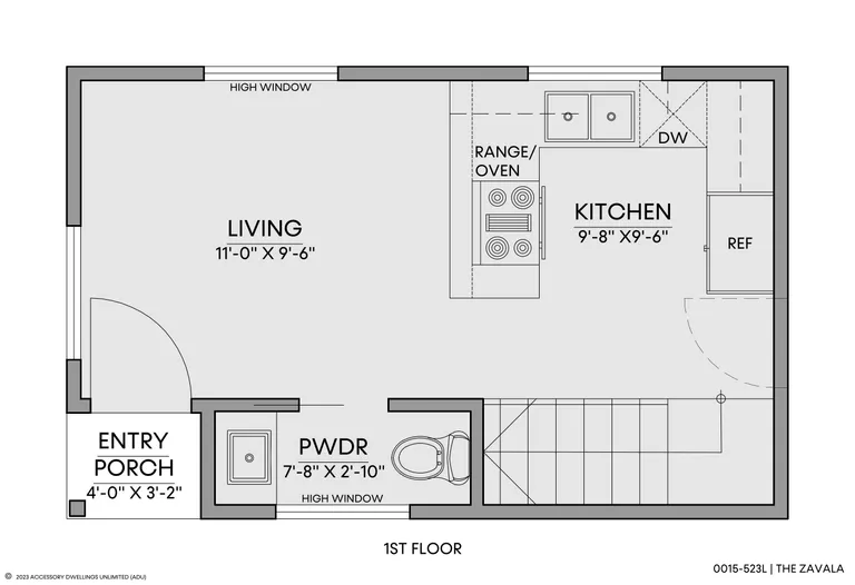 The Zavala — Floor 1