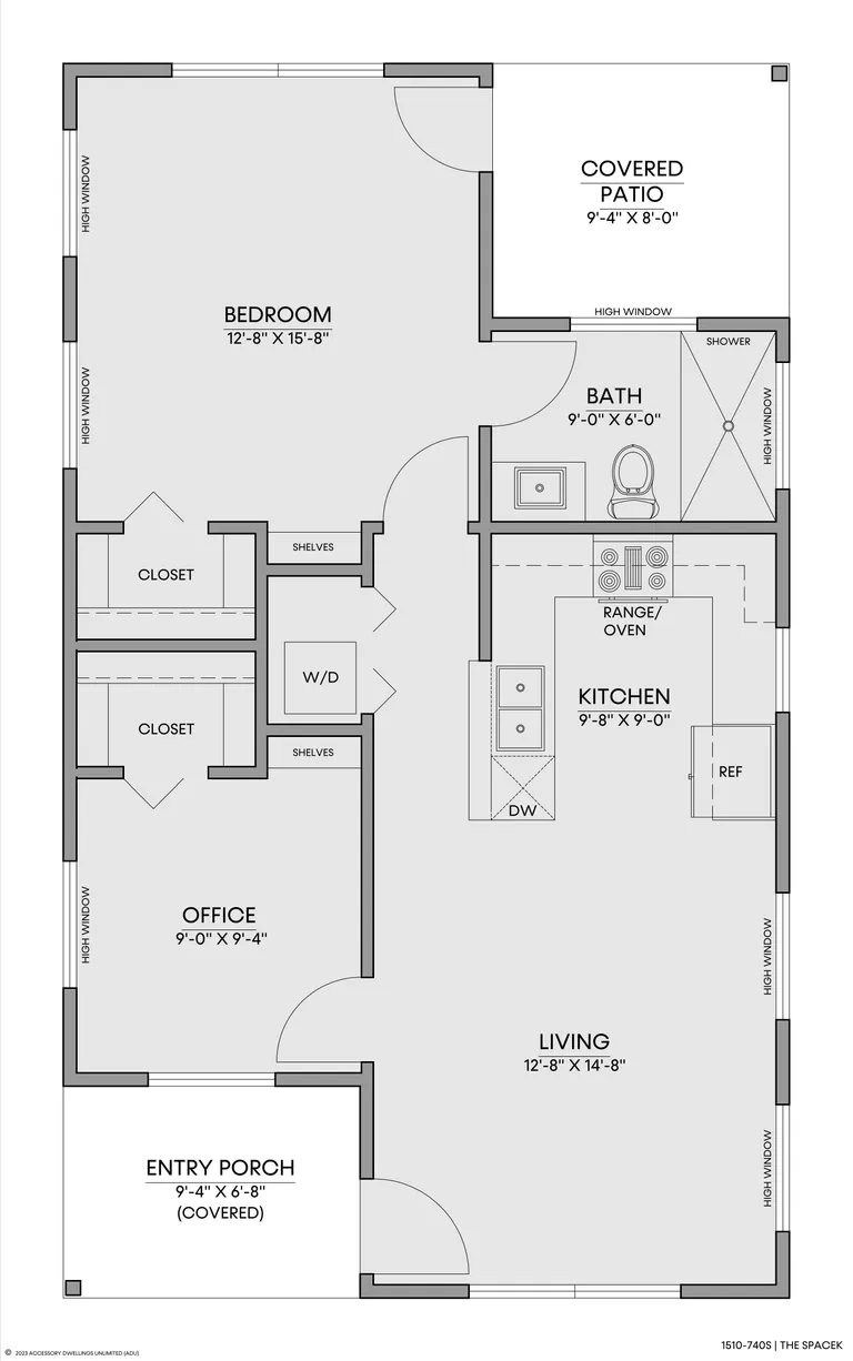 The Spacek — Floorplan — 1st floor