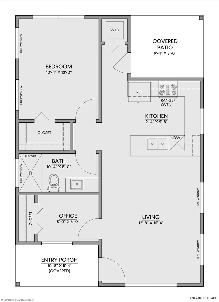 The Pace — Floorplan — 1st floor