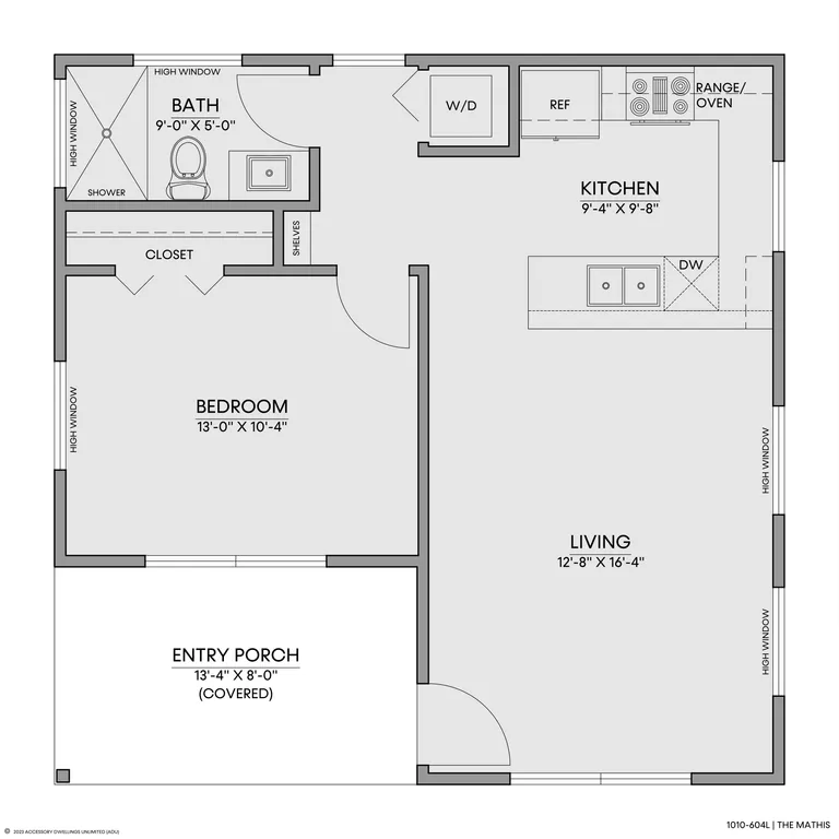 The Mathis — Floorplan — 1st floor