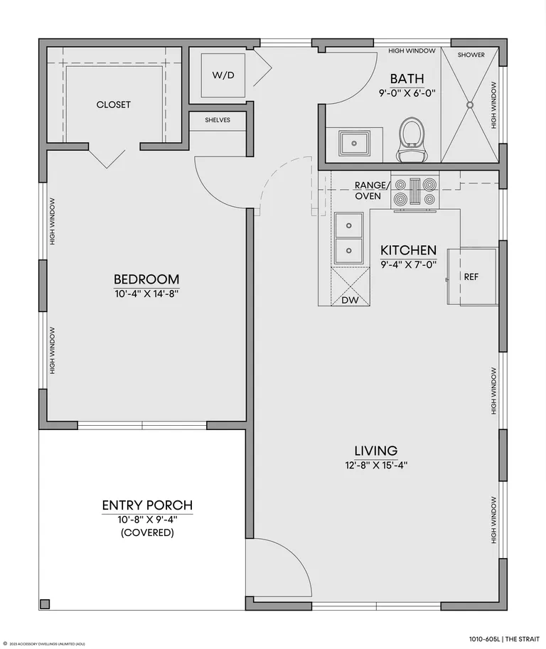 The Strait — Floorplan — 1st floor