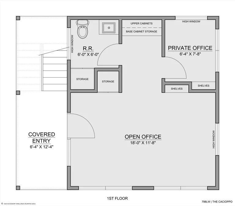 The Cacioppo — Floor 1