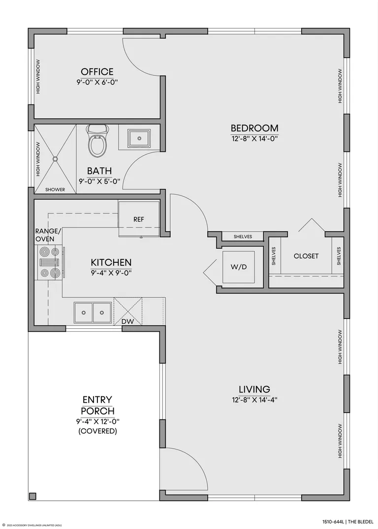 The Bledel — Floorplan — 1st floor