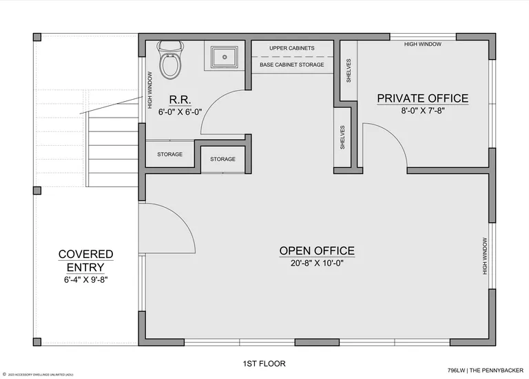 The Pennybacker — Floor 1
