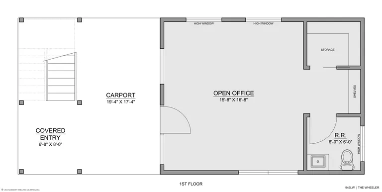 The Wheeler — Floor 1