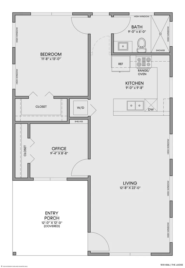 The Judge — Floorplan — 1st floor