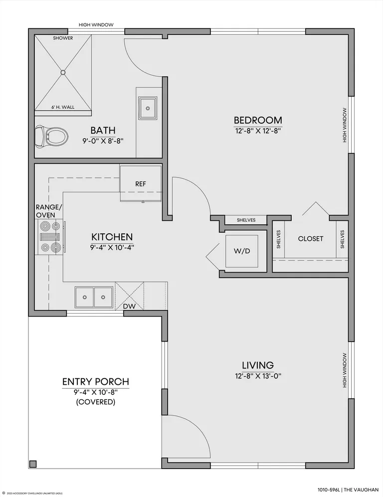 The Vaughan — Floorplan — 1st floor