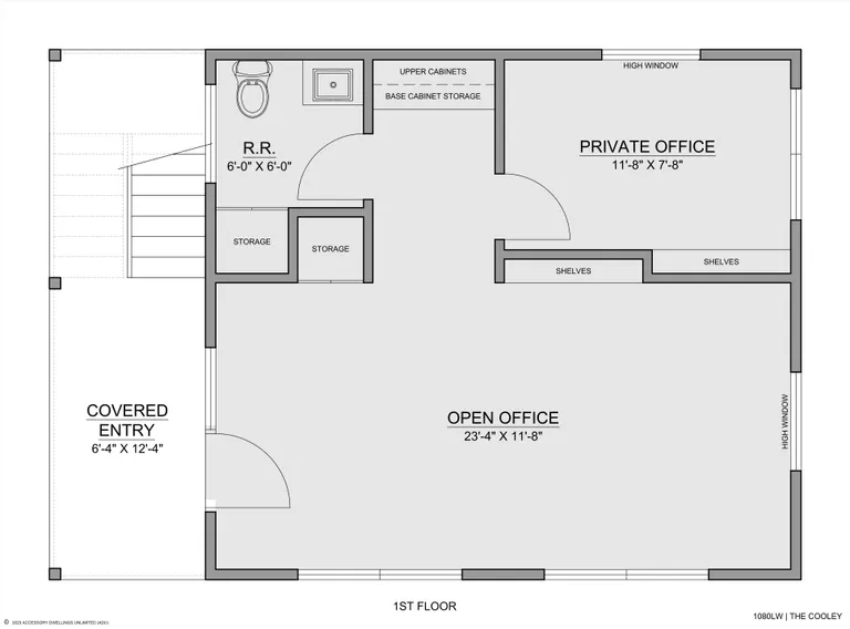 The Cooley — Floor 1