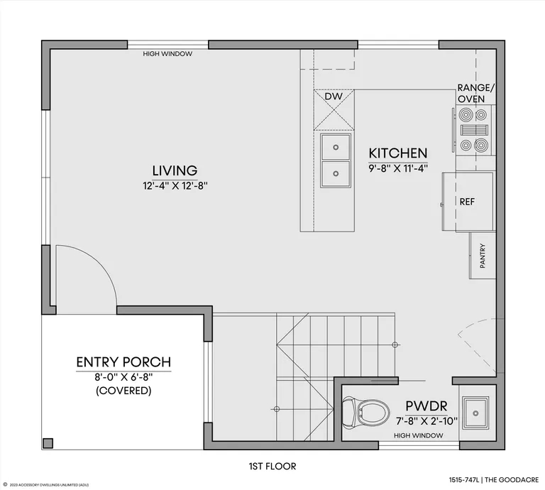 The Goodacre — Floorplan — 1st floor