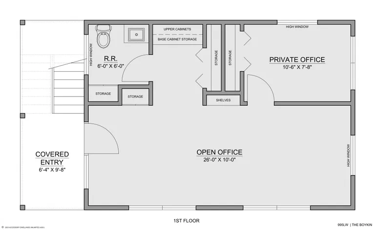 The Boykin — Floor 1