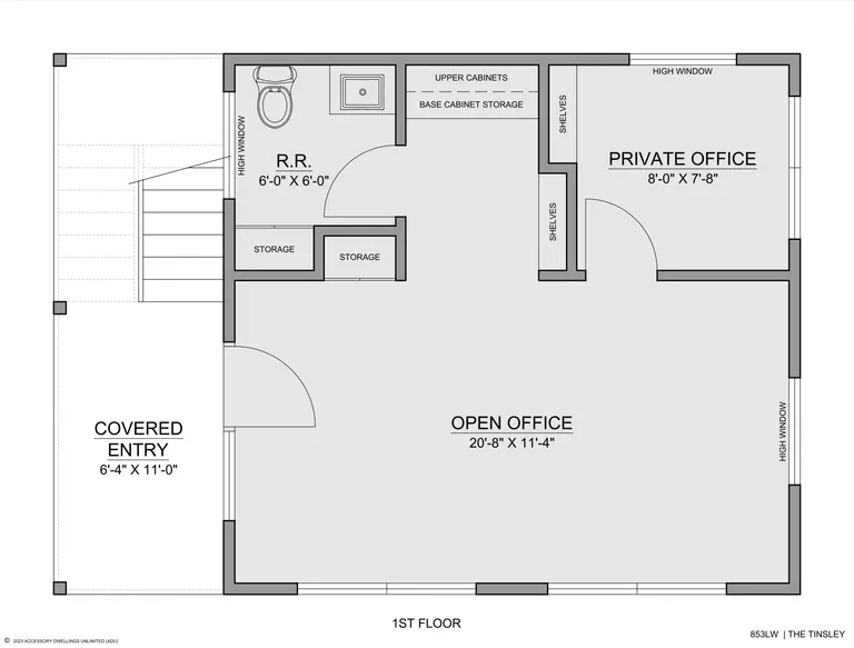 The Tinsley — Floor 1