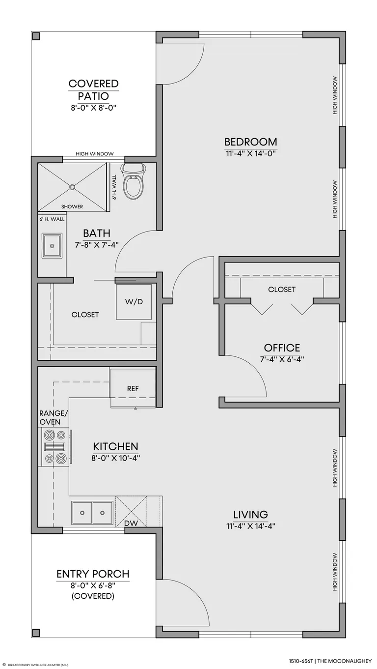 The Mcconaughey — Floorplan — 1st floor