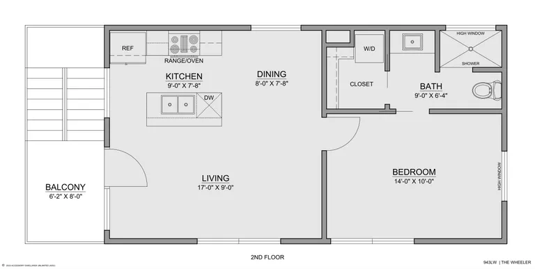 The Wheeler — Floor 2