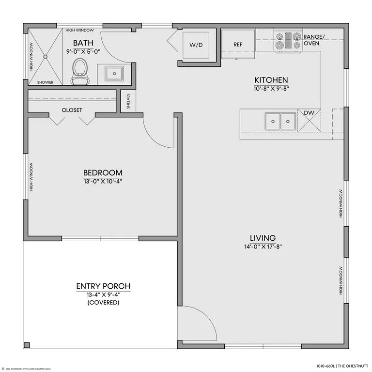 The Chestnutt — Floorplan — 1st floor