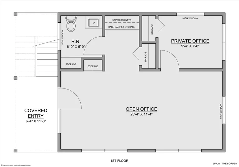 The Borden — Floor 1
