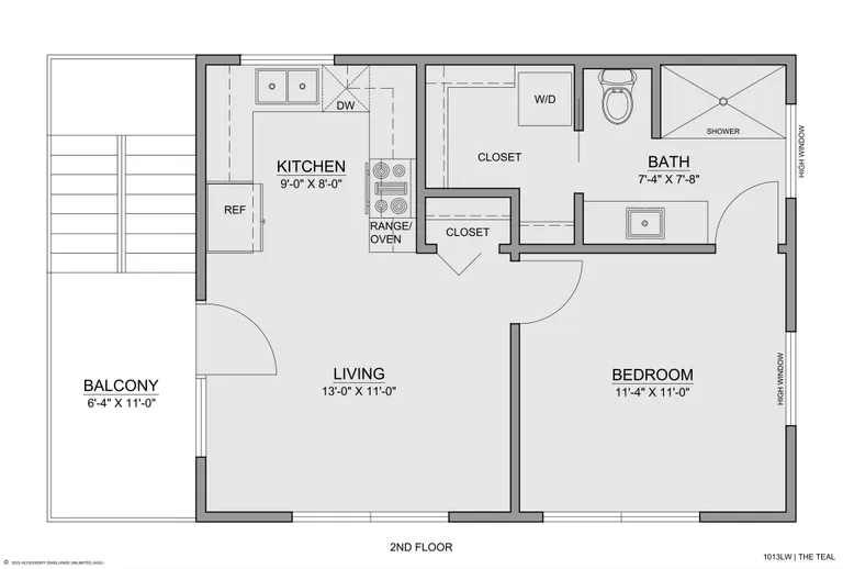 The Teal — Floor 2