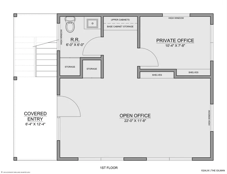 The Gilman — Floor 1