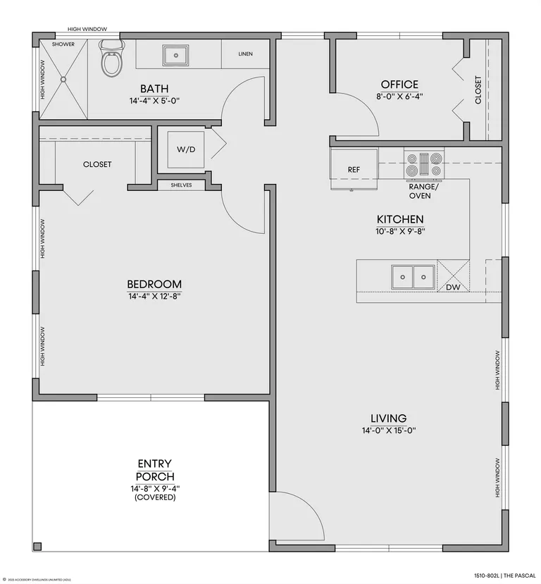 The Pascal — Floorplan — 1st floor