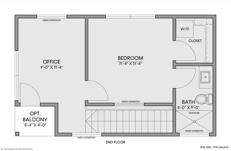 The Umlauf — Floorplan — 2nd floor
