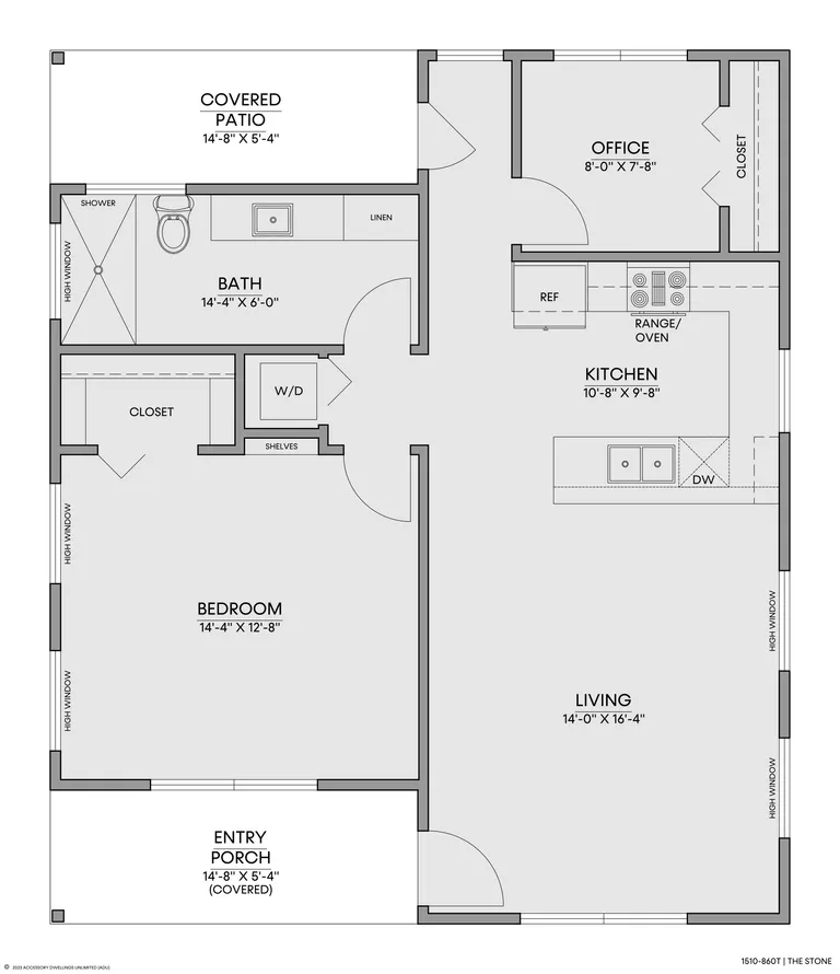 The Stone — Floorplan — 1st floor