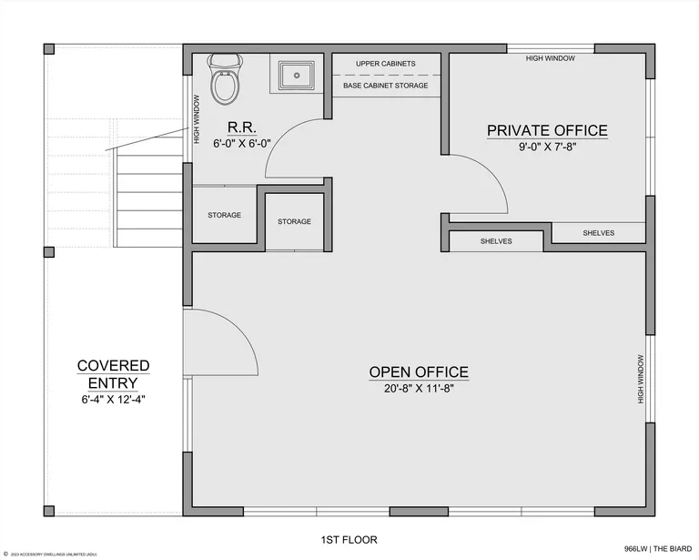 The Biard — Floor 1