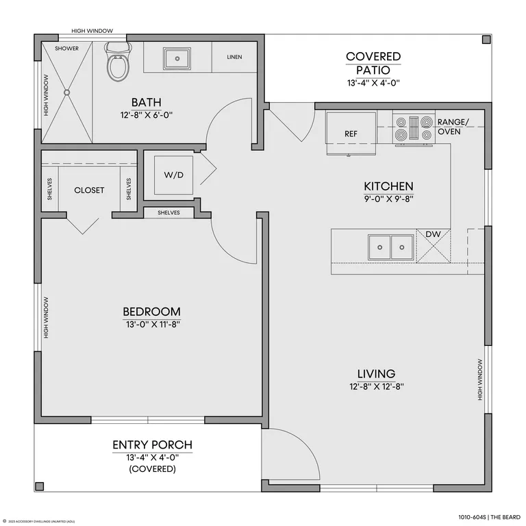 The Beard — Floorplan — 1st floor